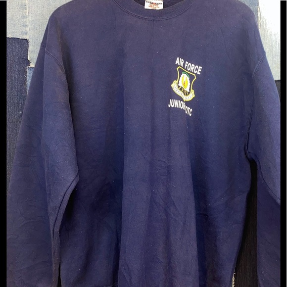 Vintage Jerzees Active Wear Air Force Junior OTC - Picture 4 of 8